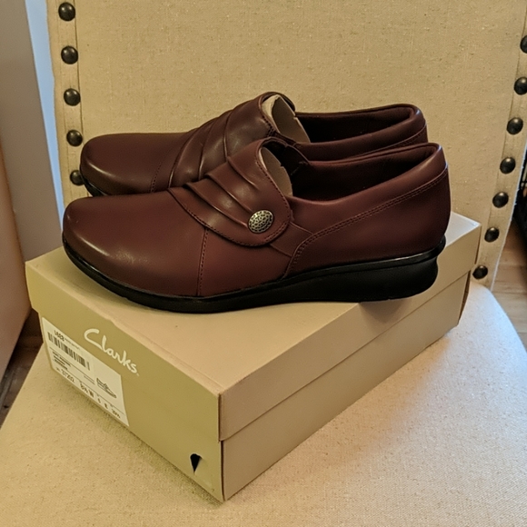 Polobotky Clarks Hope Roxanne 261372004 Černá | Eobuv.cz